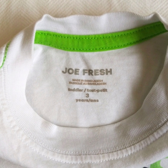 joe fresh hockey night graphic long sleeve shirt 3T toddler boys - Picture 4 of 7